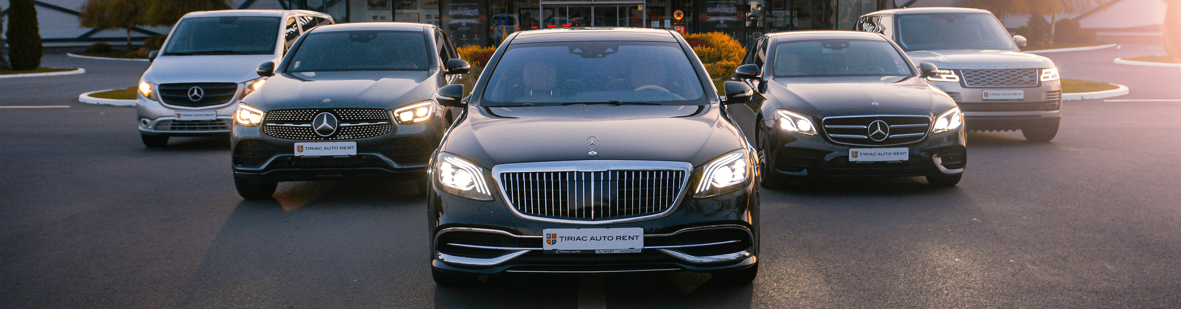 Descopera flota <br/><strong>TIRIAC AUTO RENT</strong>